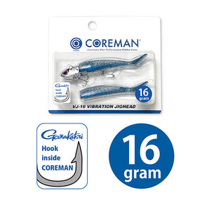 COREMAN VIBRATION JIGHEAD (SWIMMING JIGHEAD) VJ-16