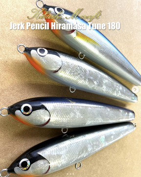 Kikuchi M Craft JERK PENCIL Hiramasa Tune 180