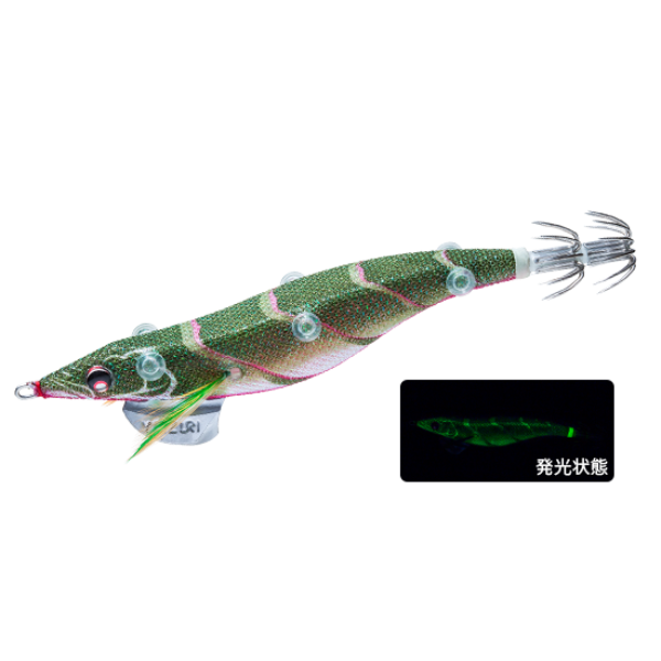 DUEL SUSHI-Q (BAIT HOLDER MID DEPTH) Squid Jig A1778 #3.5