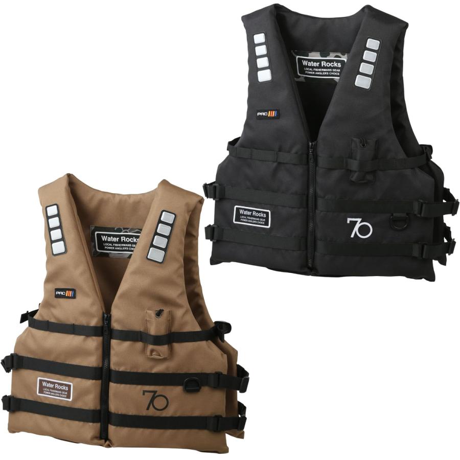 Work Rock PAC VEST 70kg BLACK WRLV-3159