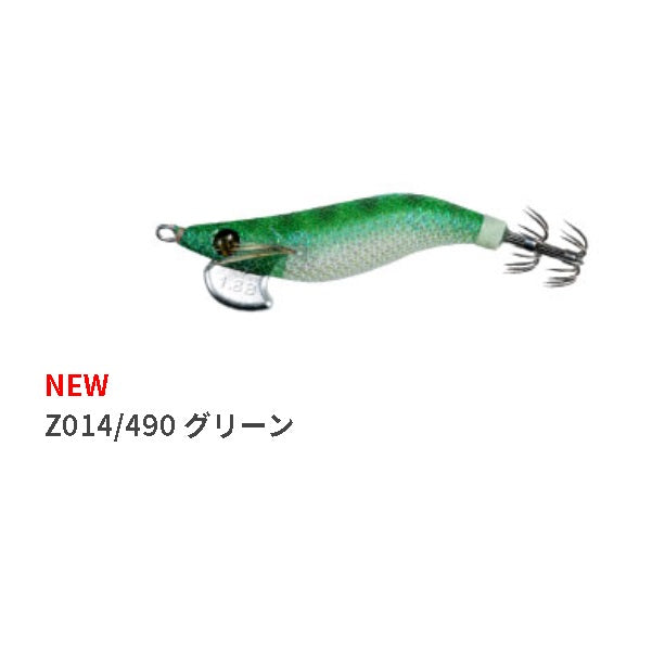 24 Yamashita Naory Range Hunter Squid Jig Size #1.5B Glow Model