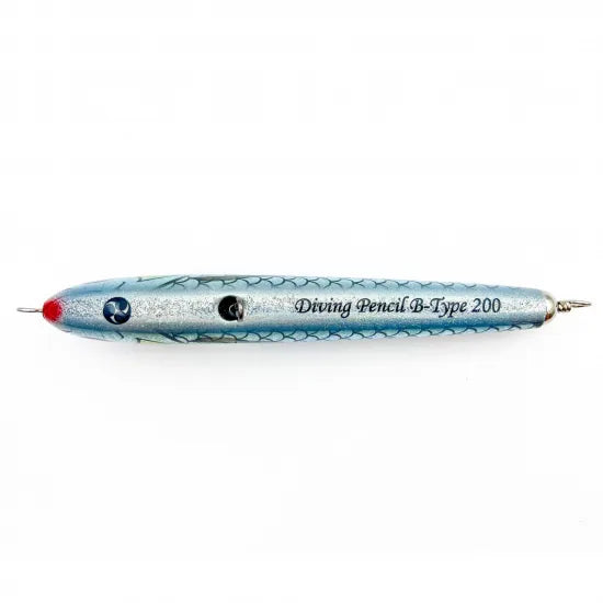 Reef Original Handmade Wood Lure - New Diving Pencil B-Type 200