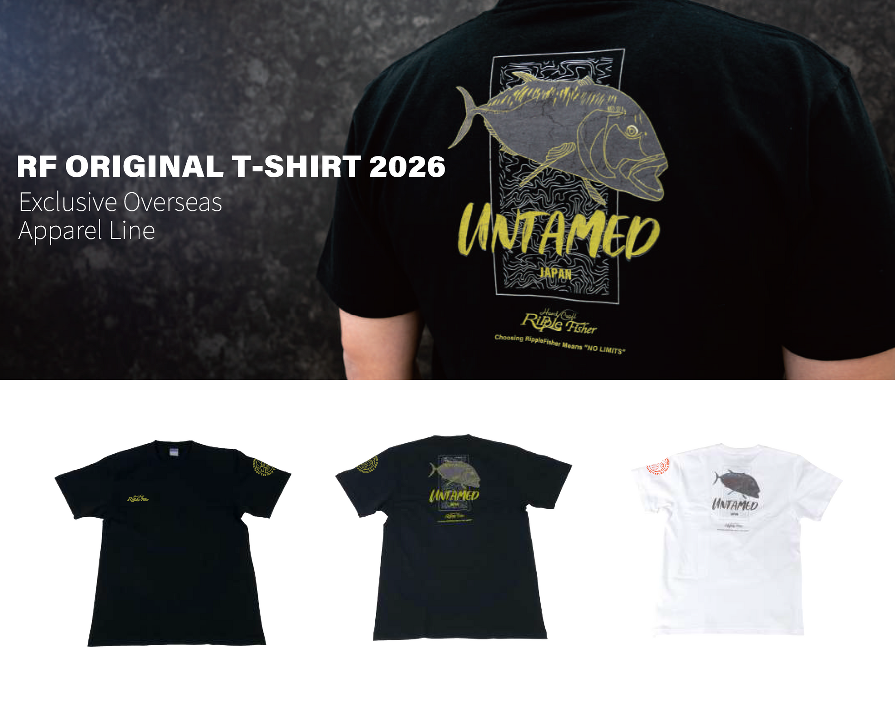 Ripple Fisher Untamed Overseas Limited T-Shirt