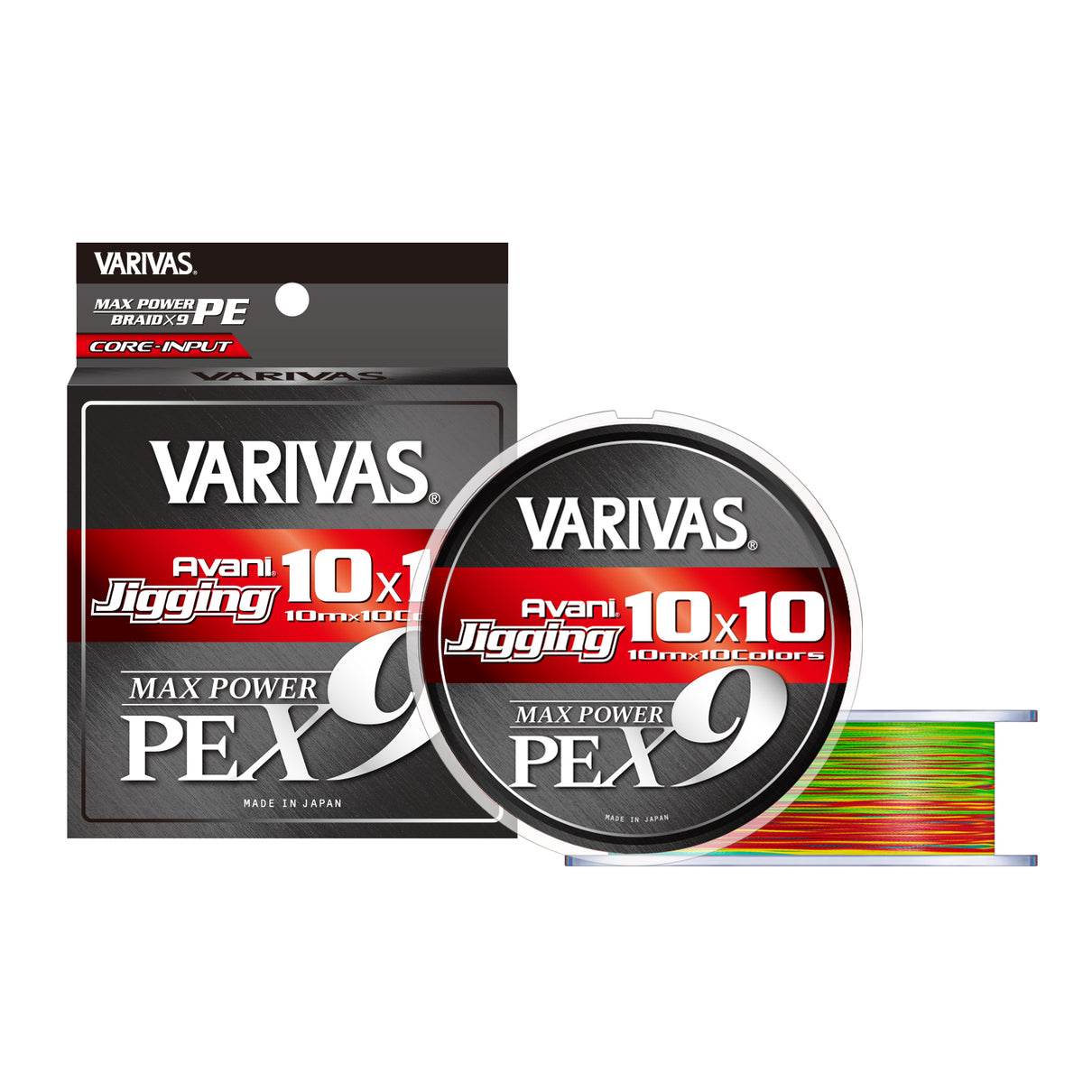 Varivas Avani Jigging 10 x 10 Max Power 9 Braid PE Line 300m
