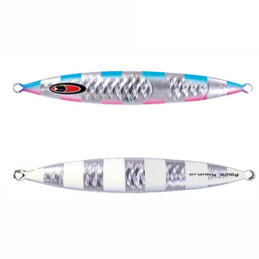 Seafloor Control Metal Jig CRANKY (DNA Blue Pink Zebra Glow Limited Color)