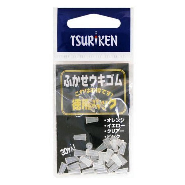 Tsuriken ISO Fishing Hukase Float Rubber 30pcs