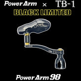 <Black Limited> Livre POWER ARM 98 x TB-1 for Daiwa 8000 - 20000