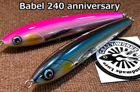 CRAZY WORKS BABEL 240 - Anniversary Limited with Free Sticker