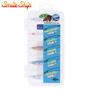 SmileShip Light Shore Jig Lure 5-piece Set