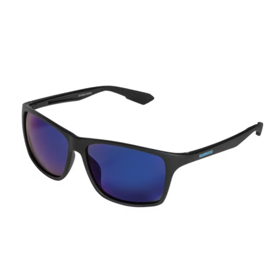 Shimano 25 Sunglasses Extraction - MATT BLACK / BLUE MIRROR