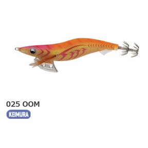 Yamashita Egi-Oh K Squid Jig #3.5（490GLOW + KEIMURA + NEONBRIGHT）