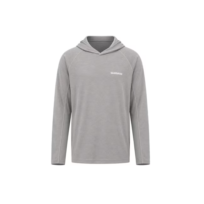 Shimano HOOD TECH TEE - GYOTAKU SNAPPER GREY