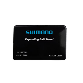 SHIMANO EXPANDING BAIT TOWEL BLACK