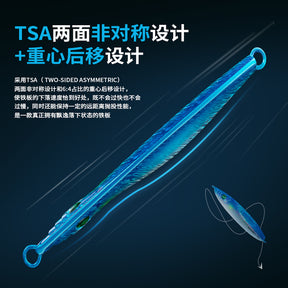 Ecooda Metal Jig FLUTTER WING 145g