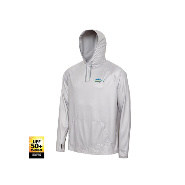 Shimano GREY GT HOODED TECH TEE