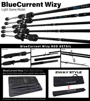 Yamaga Blanks BlueCurrent Wizy Light-Game Series