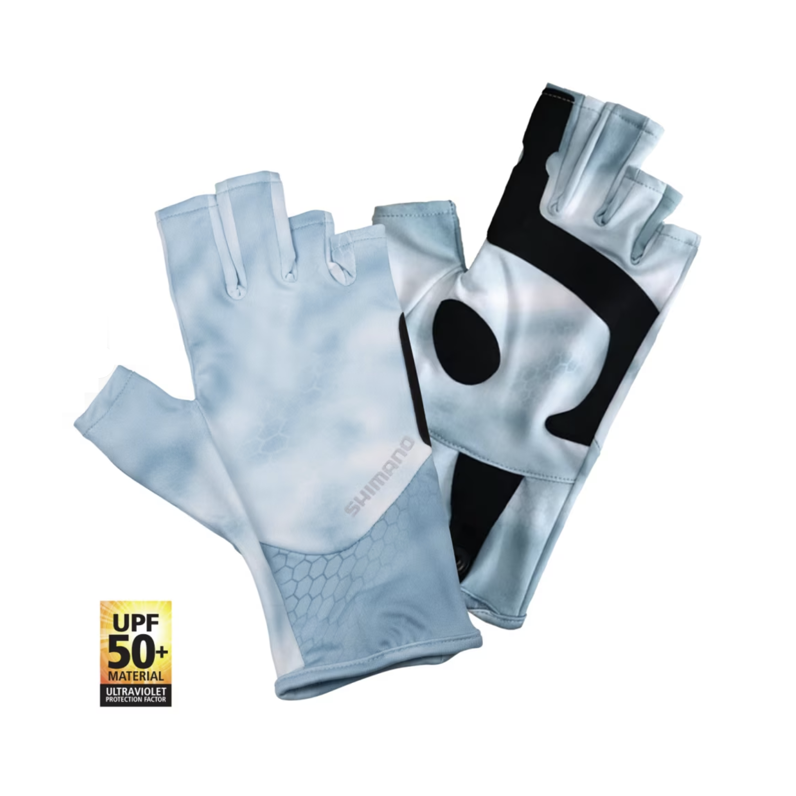 Shimano Sun Gloves - Sky Tech Camo