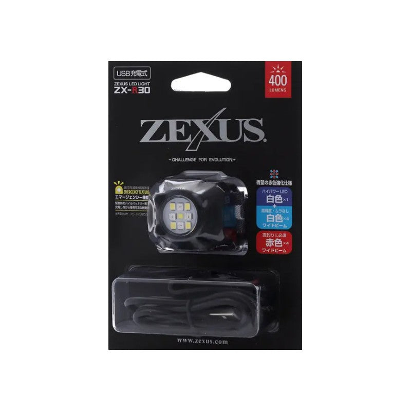 ZEXUS ZX-R30 Led Light Rechargeable Headlamp