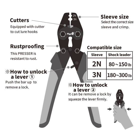 Maria Fighters Presser Crimping Plier