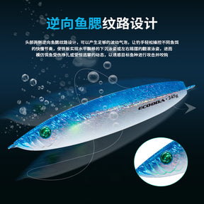 Ecooda Metal Jig FLUTTER WING 145g