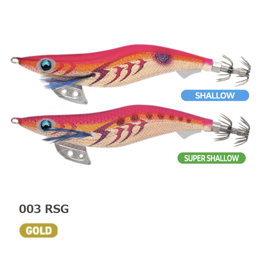 Yamashita Egi-Oh K Super Shallow Squid Jig #3.5 (+ KEIMURA + NEONBRIGHT)