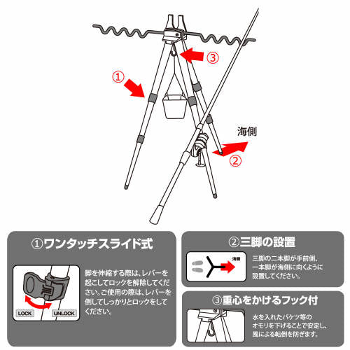 H.B Concept ROD HOLDER