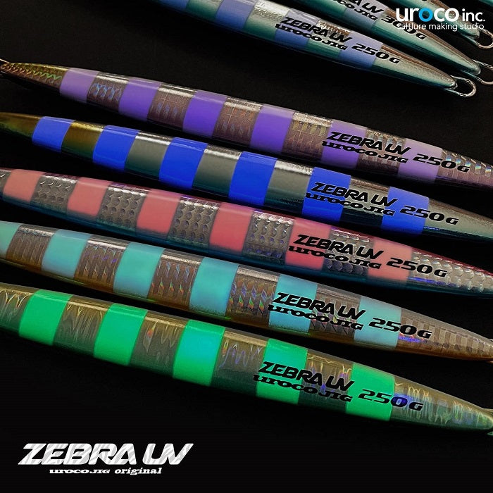 Uroco Jig Original Zebra UV Color 250g