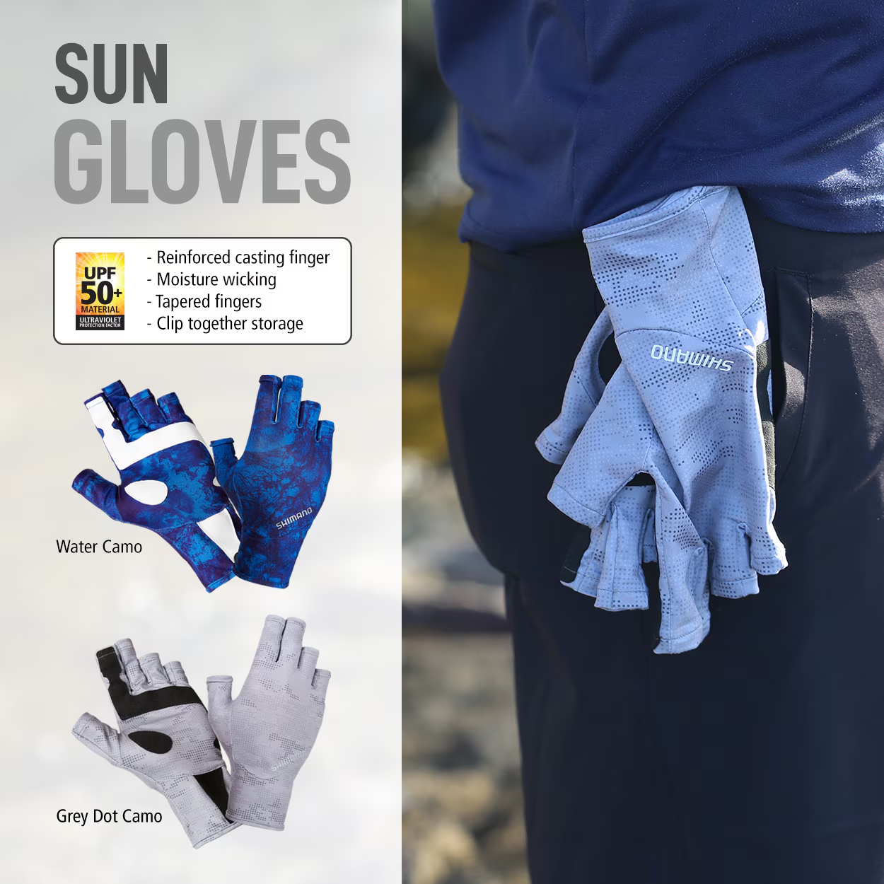 Shimano Sun Gloves UPF