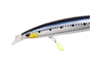 Daiwa Agorig Quicker Sinker 3 for Boat and Shore Squid Fishing Glow
