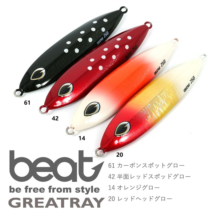 Beat Metal Jig GREATRAY 130g