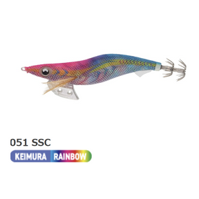 Yamashita Egi-Oh K Squid Jig #3.5（490GLOW + KEIMURA + NEONBRIGHT）