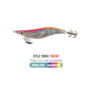 Yamashita EGI-OH LIVE Squid Jig #3.5 (490GLOW + KEIMURA + NEONBRIGHT)