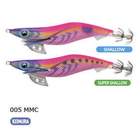 Yamashita Egi-Oh K Super Shallow Squid Jig #3.5 (+ KEIMURA + NEONBRIGHT)