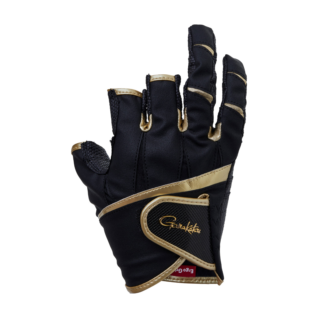 Gamakatsu Ergo Grip Fishing Gloves (3 Cuts) GM7295