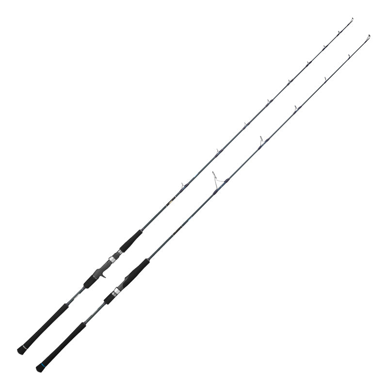 Ecooda CYAN BLUE Full Solid Carbon Offshore Jigging Rod