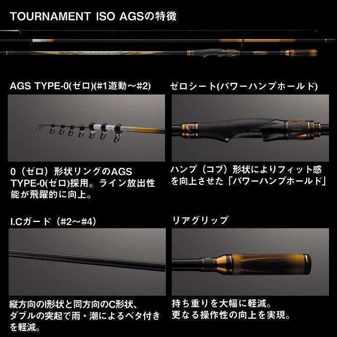 24 Daiwa Tournament ISO AGS rod