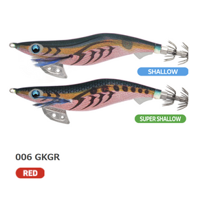 Yamashita Egi-Oh K Super Shallow Squid Jig #3.5 (+ KEIMURA + NEONBRIGHT)