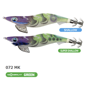 Yamashita Egi-Oh K Super Shallow Squid Jig #3.5 (+ KEIMURA + NEONBRIGHT)
