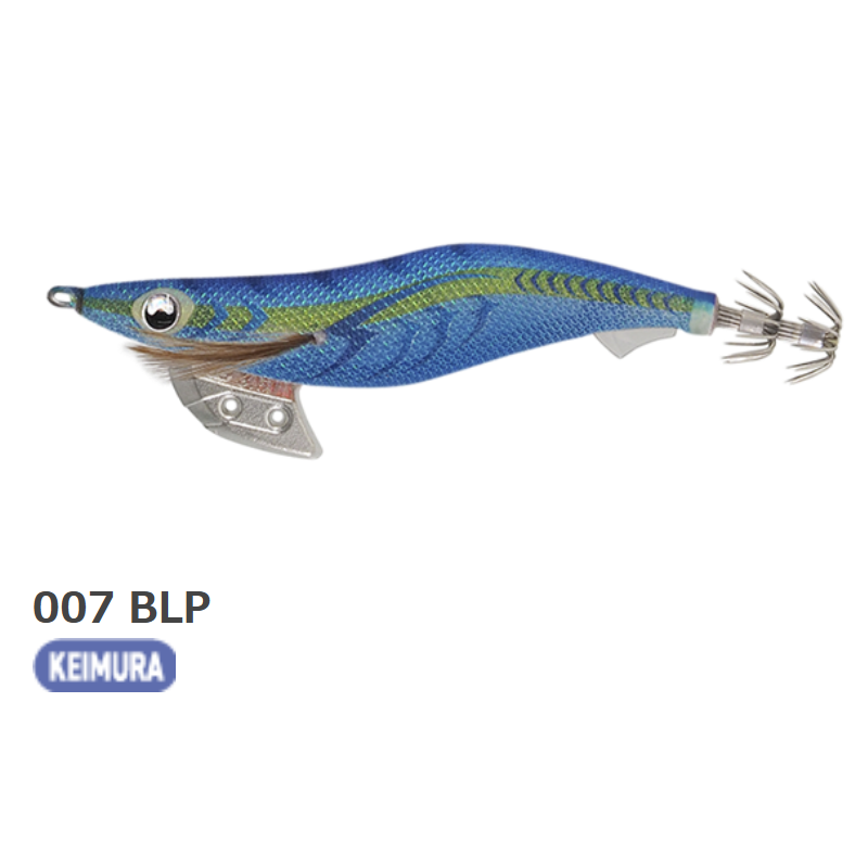 Yamashita Egi-Oh K Squid Jig #3.5（490GLOW + KEIMURA + NEONBRIGHT）