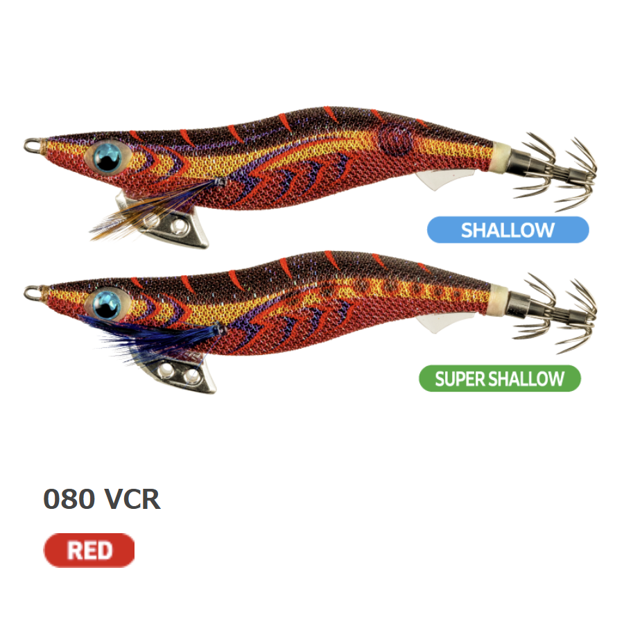 Yamashita Egi-Oh K Super Shallow Squid Jig #3.5 (+ KEIMURA + NEONBRIGH
