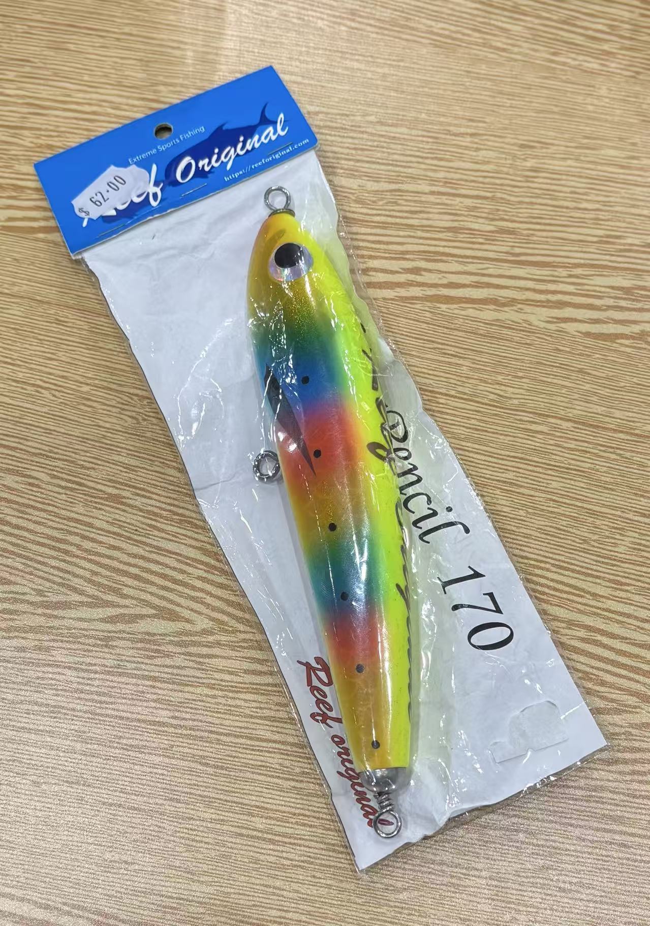 Reef Original Handmade Wood Lure - Sinking Pencil 170