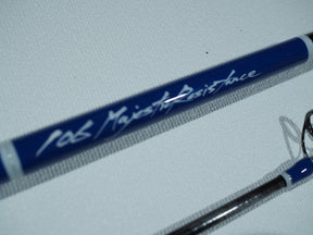 TRUTH JAPAN Spinning Rod BlackDimension 106 Custom Rod - Blue & White