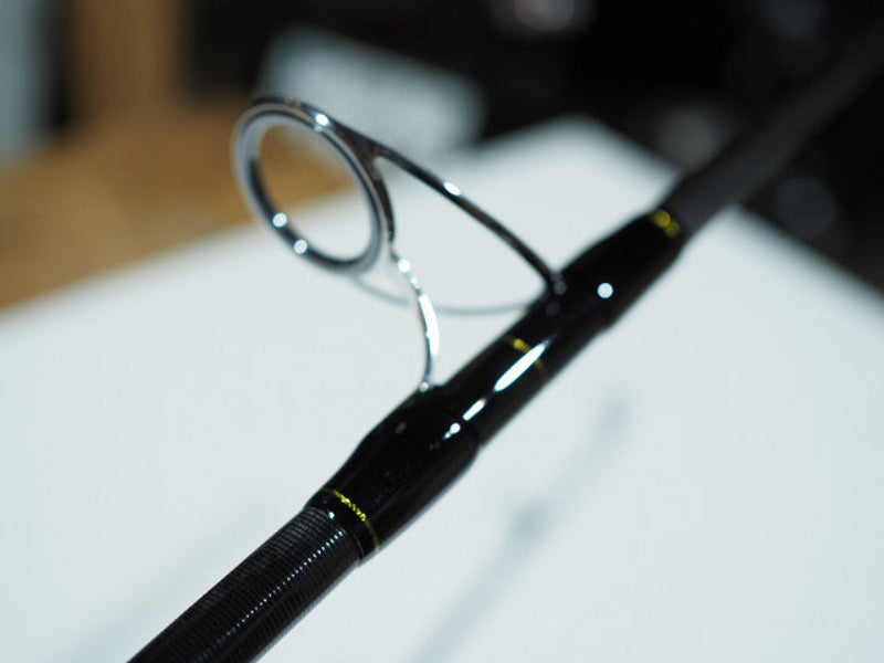 TRUTH JAPAN Spinning Rod BlackDimension 106 Custom Rod - Black&Gold/Abalone