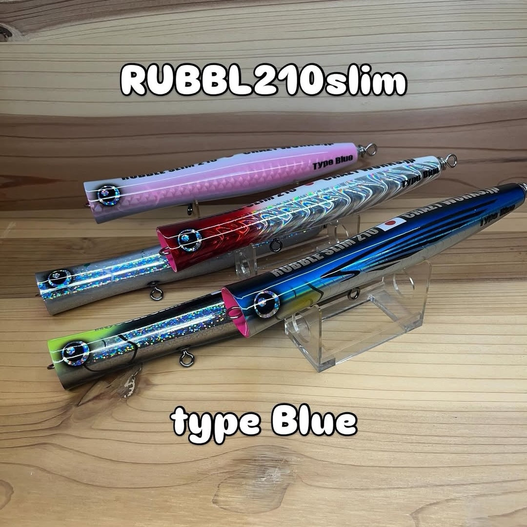 CRAZY WORKS RUBBLE210 SLIM BLUE