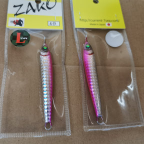 CURRENT Handmade METAL JIG ZAKO Long Type 40g