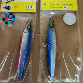 CURRENT Handmade METAL JIG ZAKO Flat Type 40g