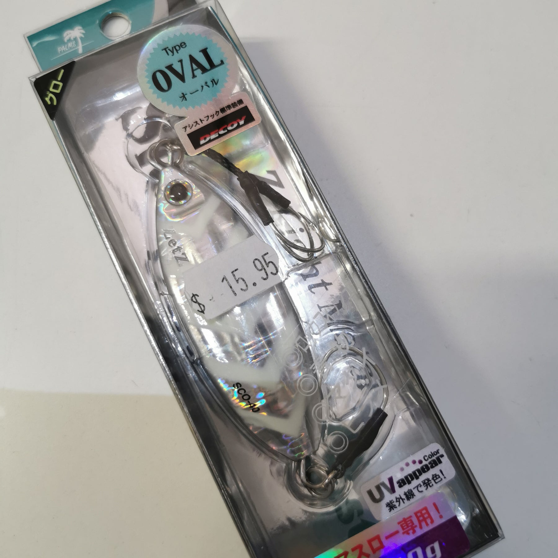 Palms Slow Blatt Cast OVAL Metal Jig 40g