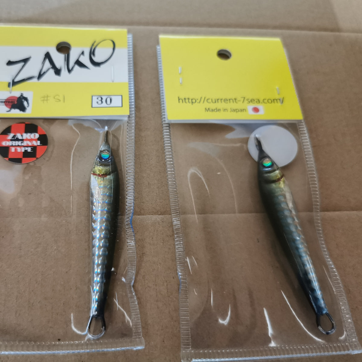 CURRENT Handmade METAL JIG ZAKO 30g