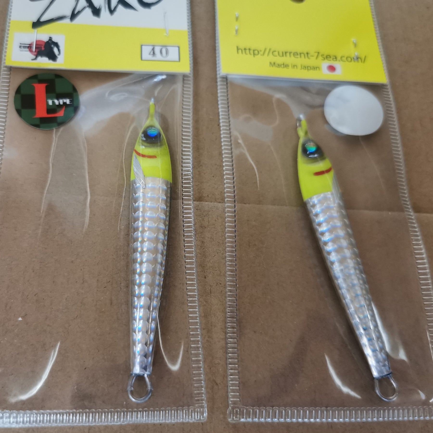 CURRENT Handmade METAL JIG ZAKO Long Type 40g