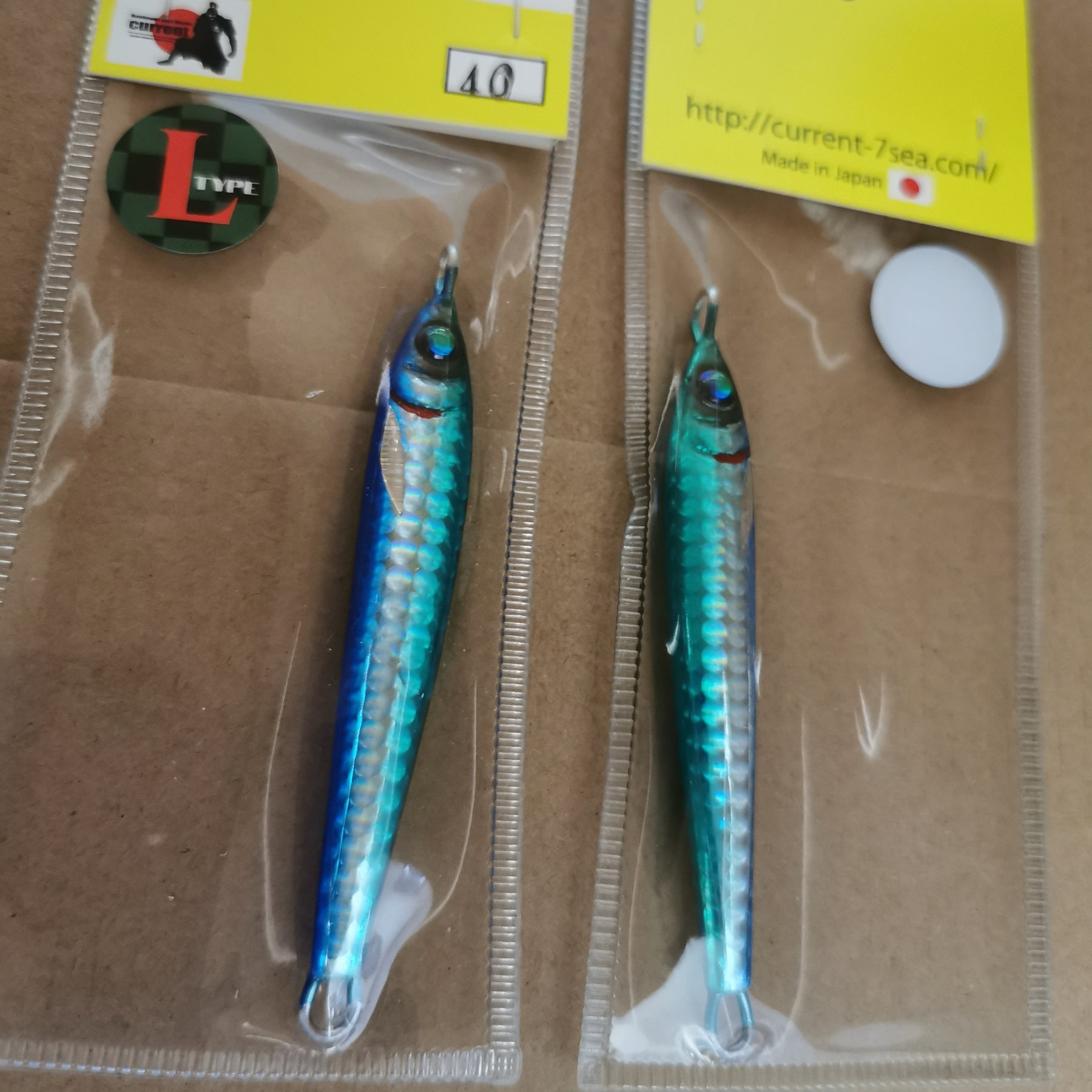 CURRENT Handmade METAL JIG ZAKO Long Type 40g